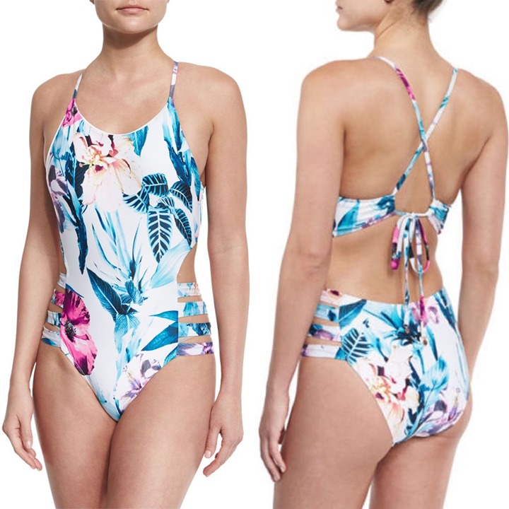 6 Shore Road BEACH PARTY Cutout One Piece