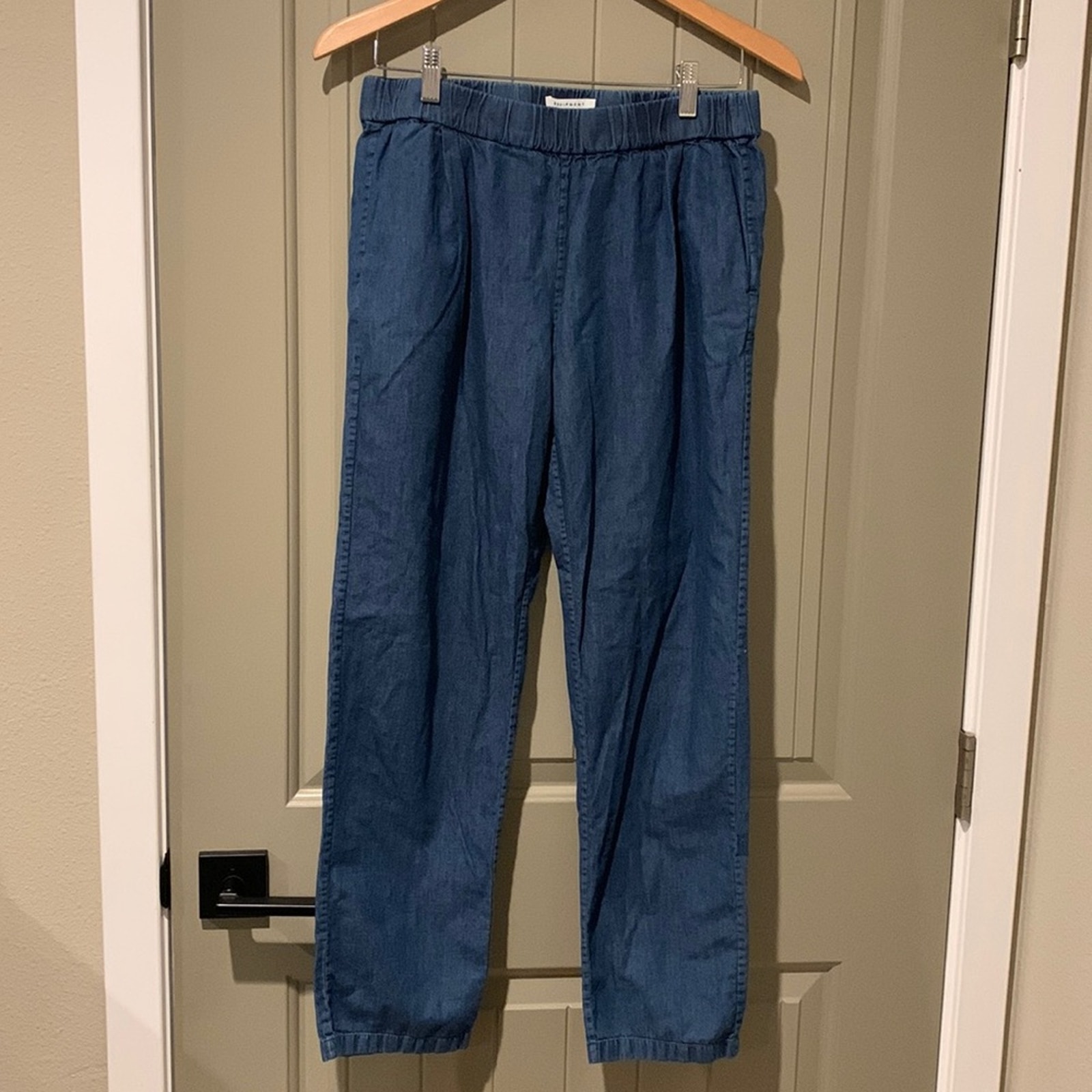 Equipment Femme Chambray Pants, sz S