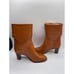 Arezzo Women's Marrom Vivian Mid Block Round Toe Booties Size 5.5B NIB