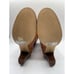 Arezzo Women's Marrom Vivian Mid Block Round Toe Booties Size 5.5B NIB
