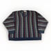 Natural Exchange Alexander Lloyd Sweater Mens 3XL Striped USA Made Vtg 90s Y2K
