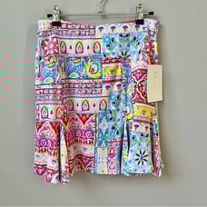 G Lifestyle Skort Women's Size S Small Golf Tennis Pickleball New NWT Pink Blue