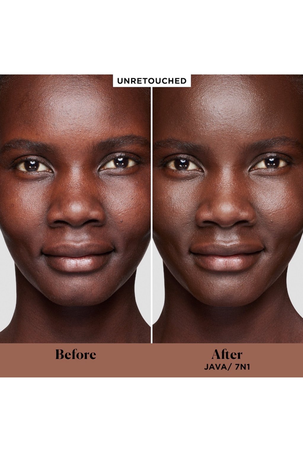 LAURA MERCIER Real Flawless COLOR: 7N1 Java - rich deep with neutral undertones