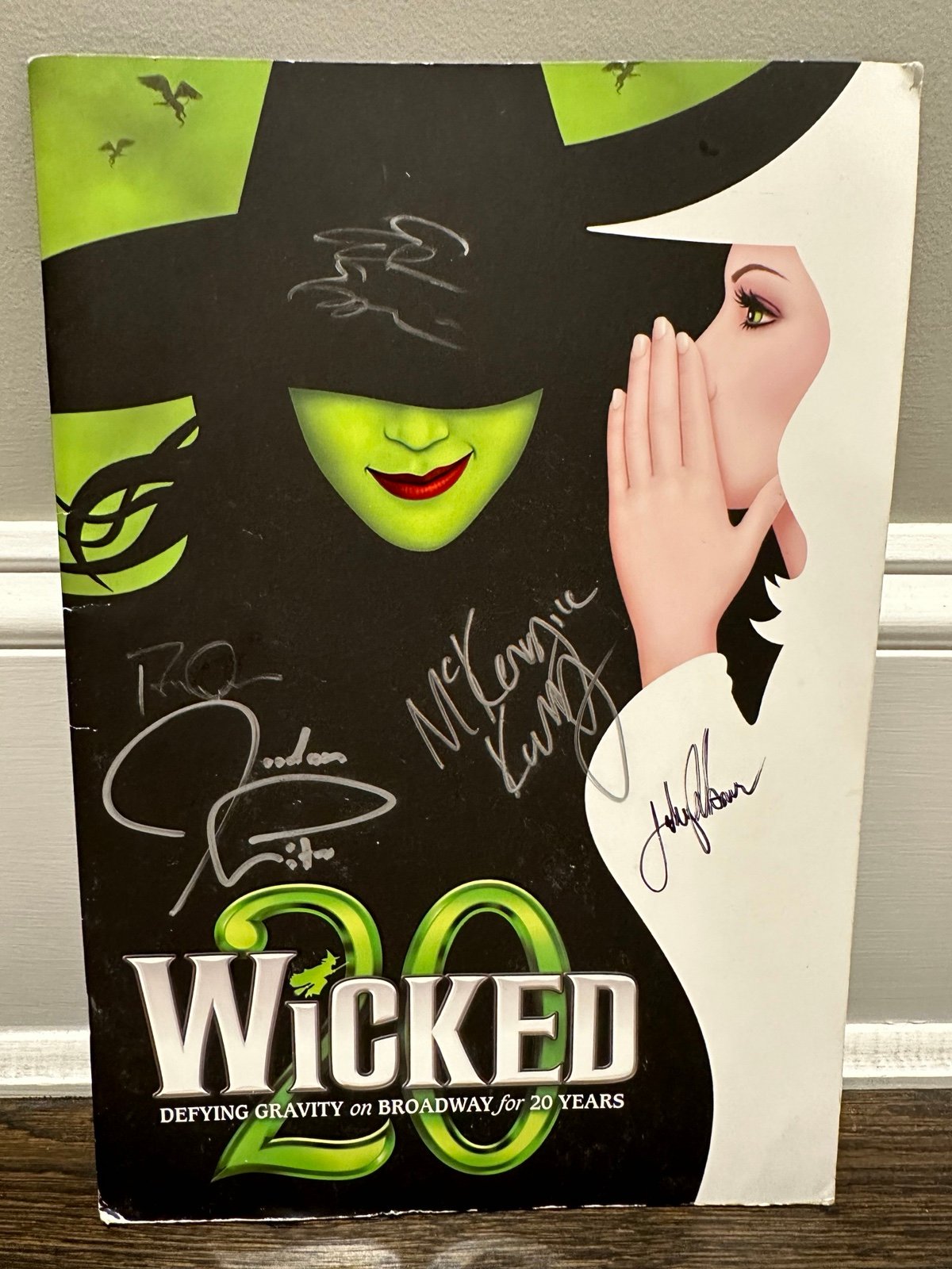Wicked 20th Anniversary Signed Broadway Program