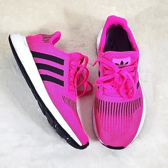 Adidas Swift Run Girls Pink Running Sneakers
