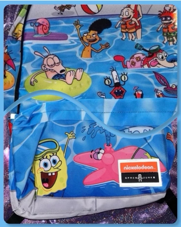 Nickelodeon Space junk Backpack