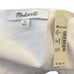 NWT Madewell Eyelet Garden Dress White Cotton Ruffle Shoulder V-Neck Size Medium