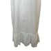NWT Madewell Eyelet Garden Dress White Cotton Ruffle Shoulder V-Neck Size Medium