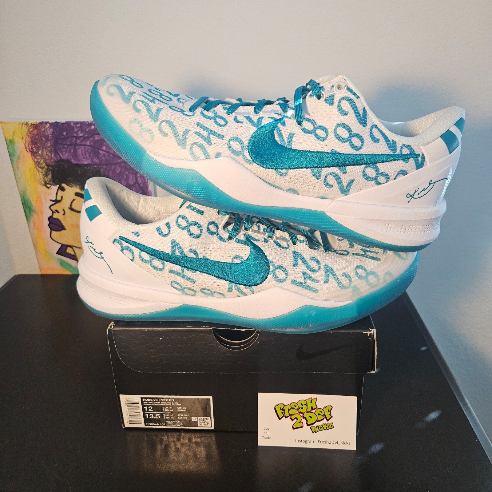 Size 12 - Nike Kobe 8 Protro's - 280