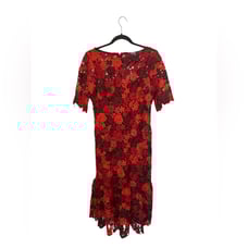Anthropologie Eva Franco Brigitte Midi Dress Size 6