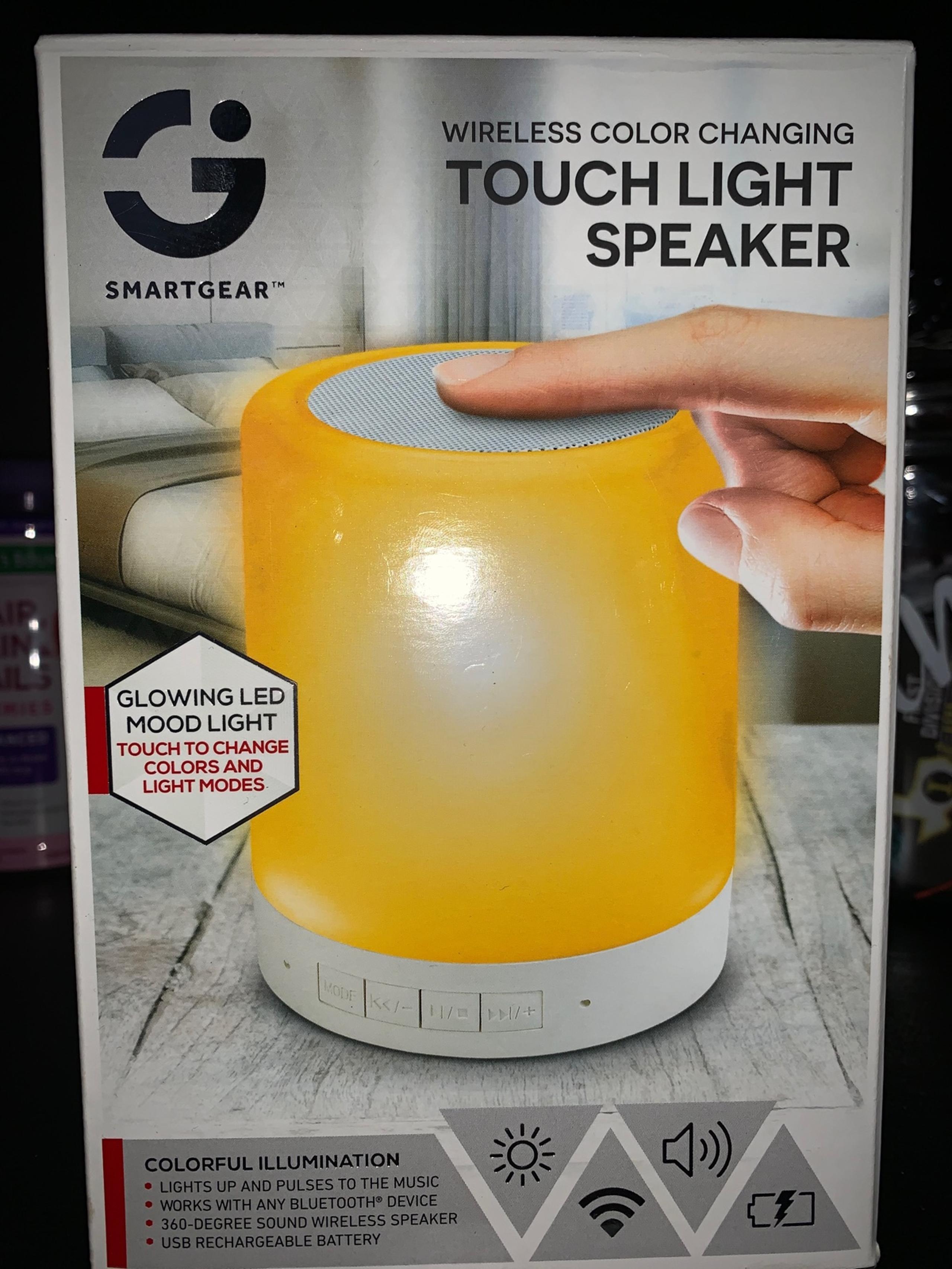 SmartGear Wireless Color Changing Touchlight Speaker