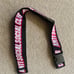 Anti Social Social Club Black / Pink Luggage Strap