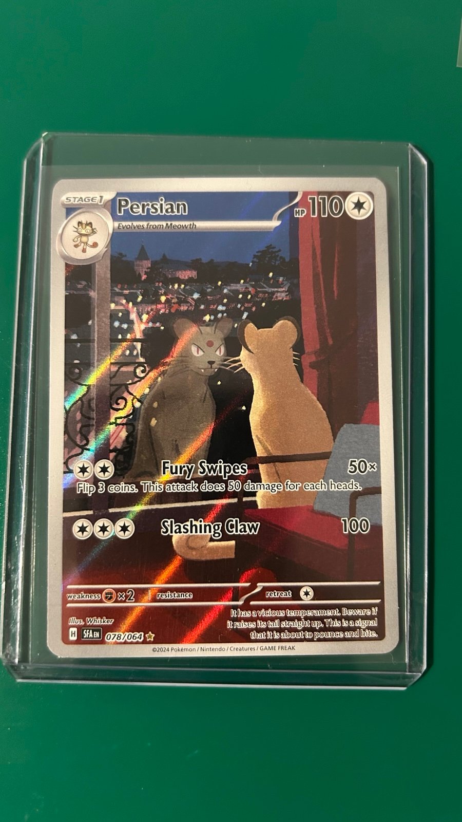 Persian - 078/064 - SV: Shrouded Fable Pokemon Card
