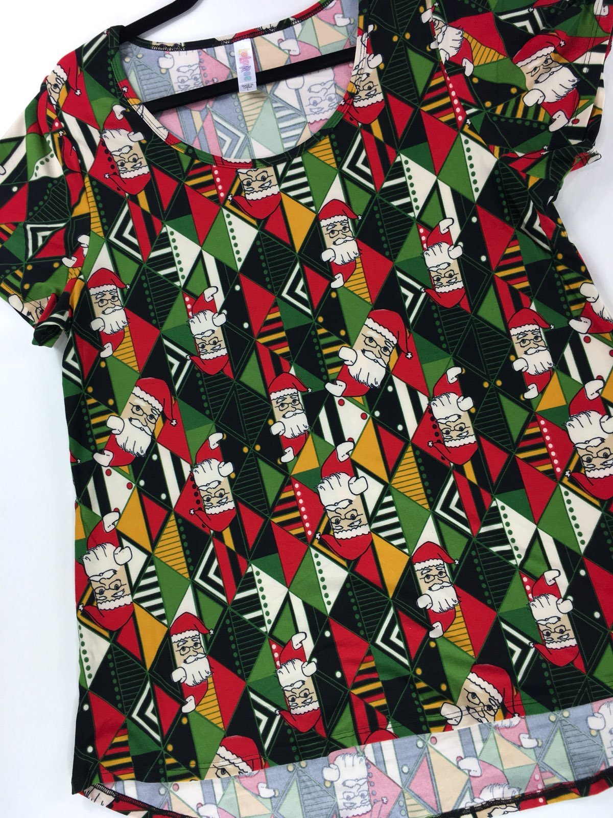 NWT Lularoe Holiday Classic Tee Lg