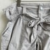 THE NORTH FACE Womens Khaki Light Grey High Rise Belt Tie Outdoor Cargo Shorts