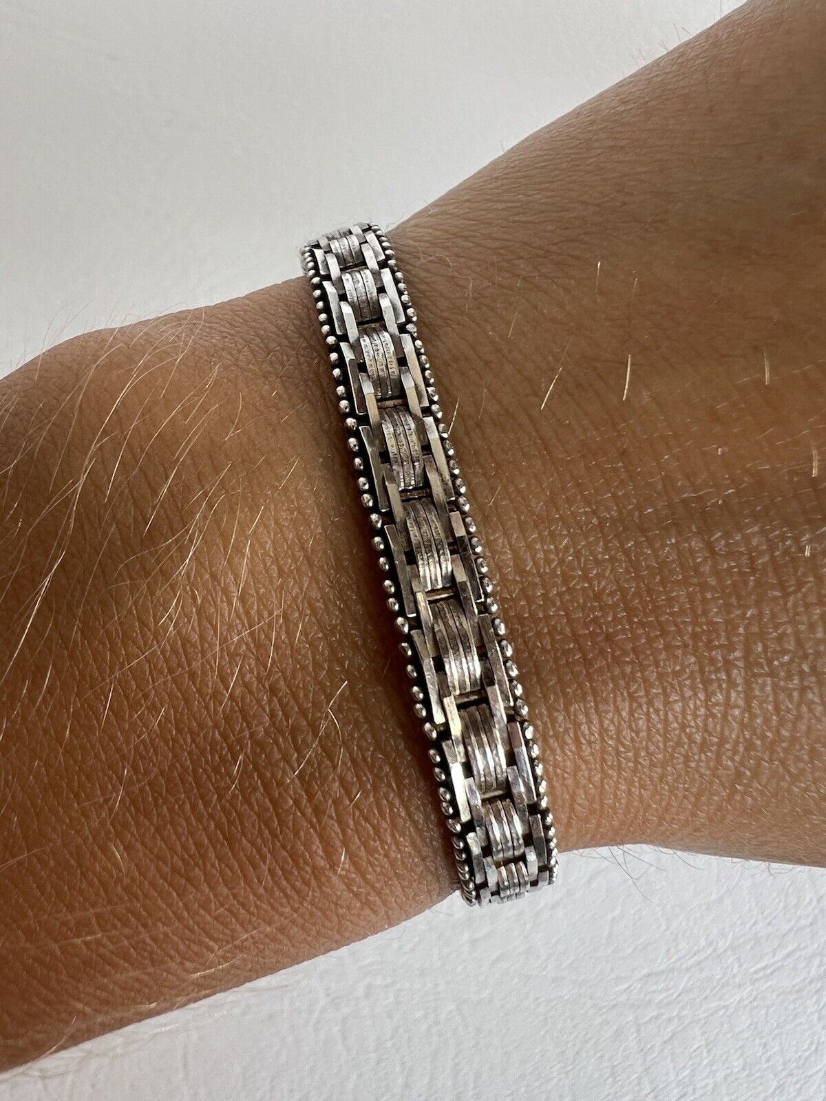 Milor Italy 925 Sterling Silver Bracelet 7”