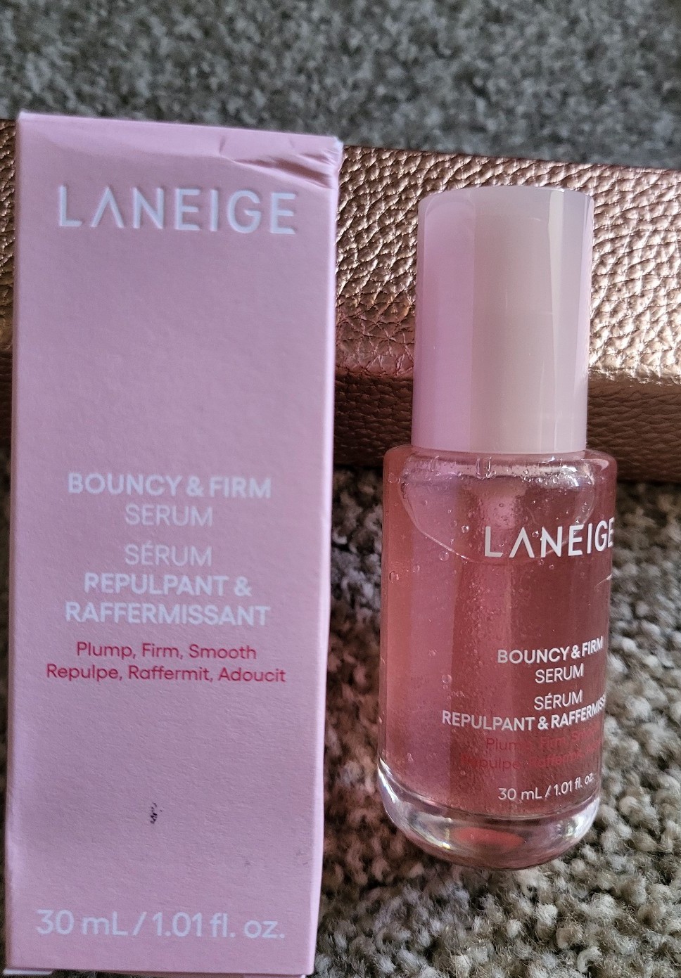 LANEIGE Pink Bouncy & Firm Serum NIB 30ml