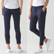 Lululemon Jet Crop Sz 10/25” (Slim) In Inkwell