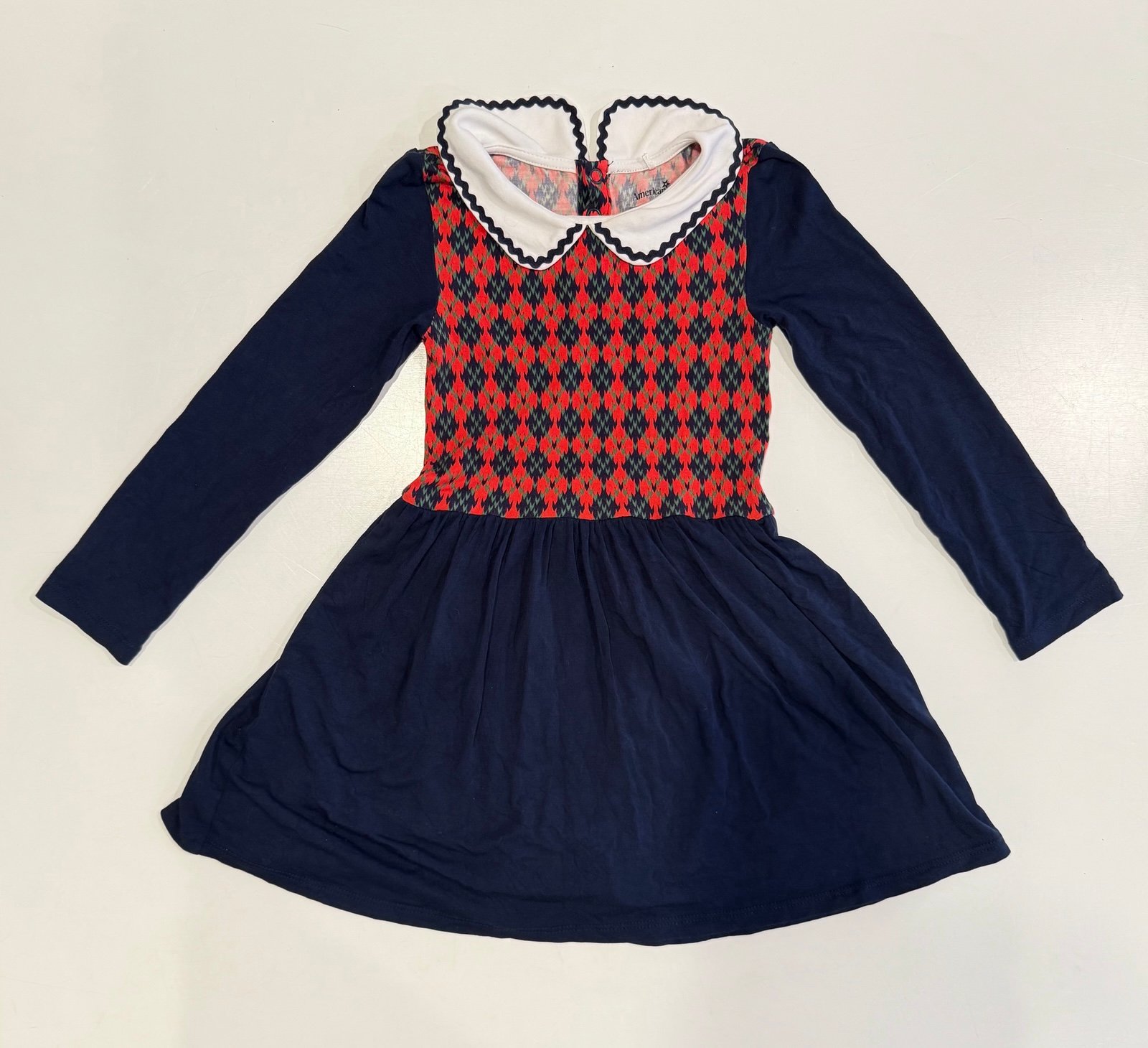Posh Peanut American Girl Molly Twirl Bodysuit Dress 2T