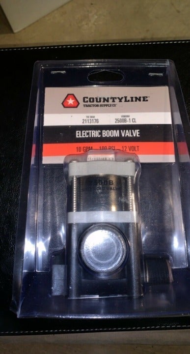 CountyLine Electric Boom 2500b-1cl 10GPM-100 PSI-12 VOLT