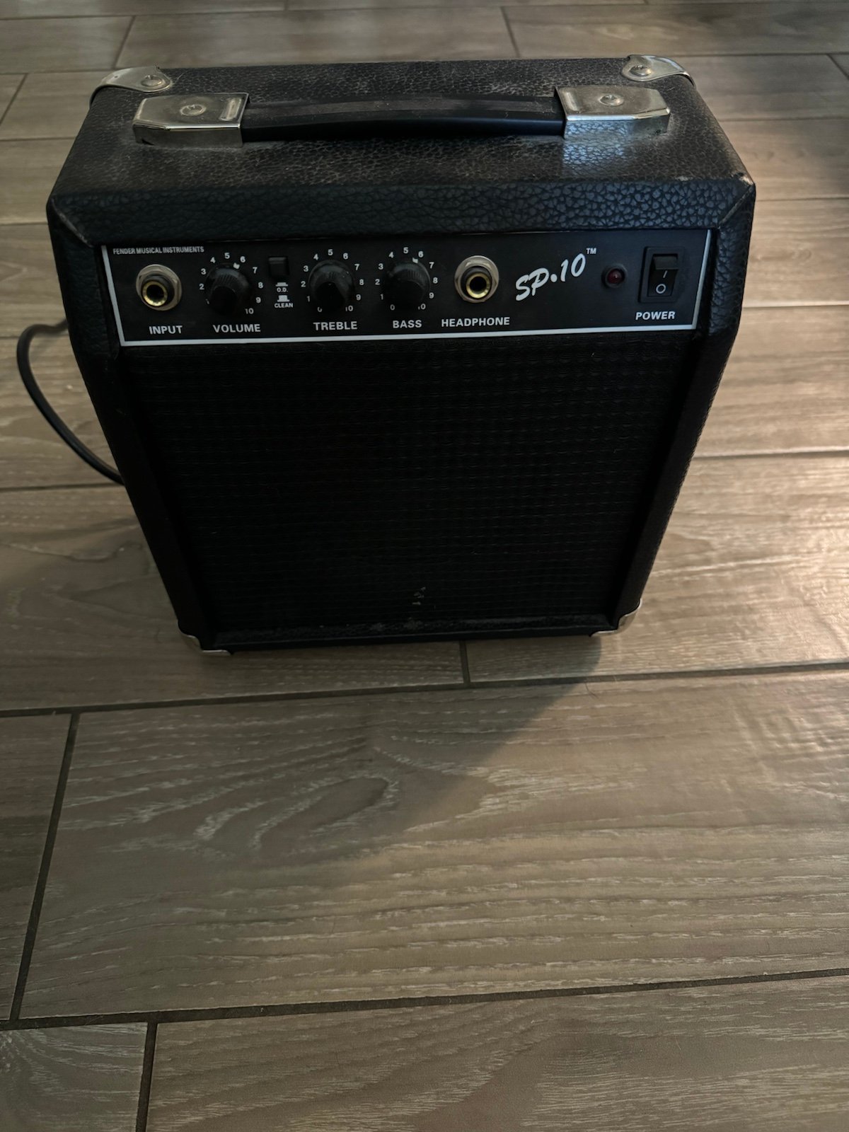 Fender sp 10 guitar amplifier