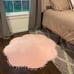 NEW Pink Rug for Girls Bedroom 4 Ft, Fluffy Flower Kids Rug