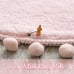 NEW Pink Rug for Girls Bedroom 4 Ft, Fluffy Flower Kids Rug