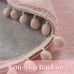 NEW Pink Rug for Girls Bedroom 4 Ft, Fluffy Flower Kids Rug