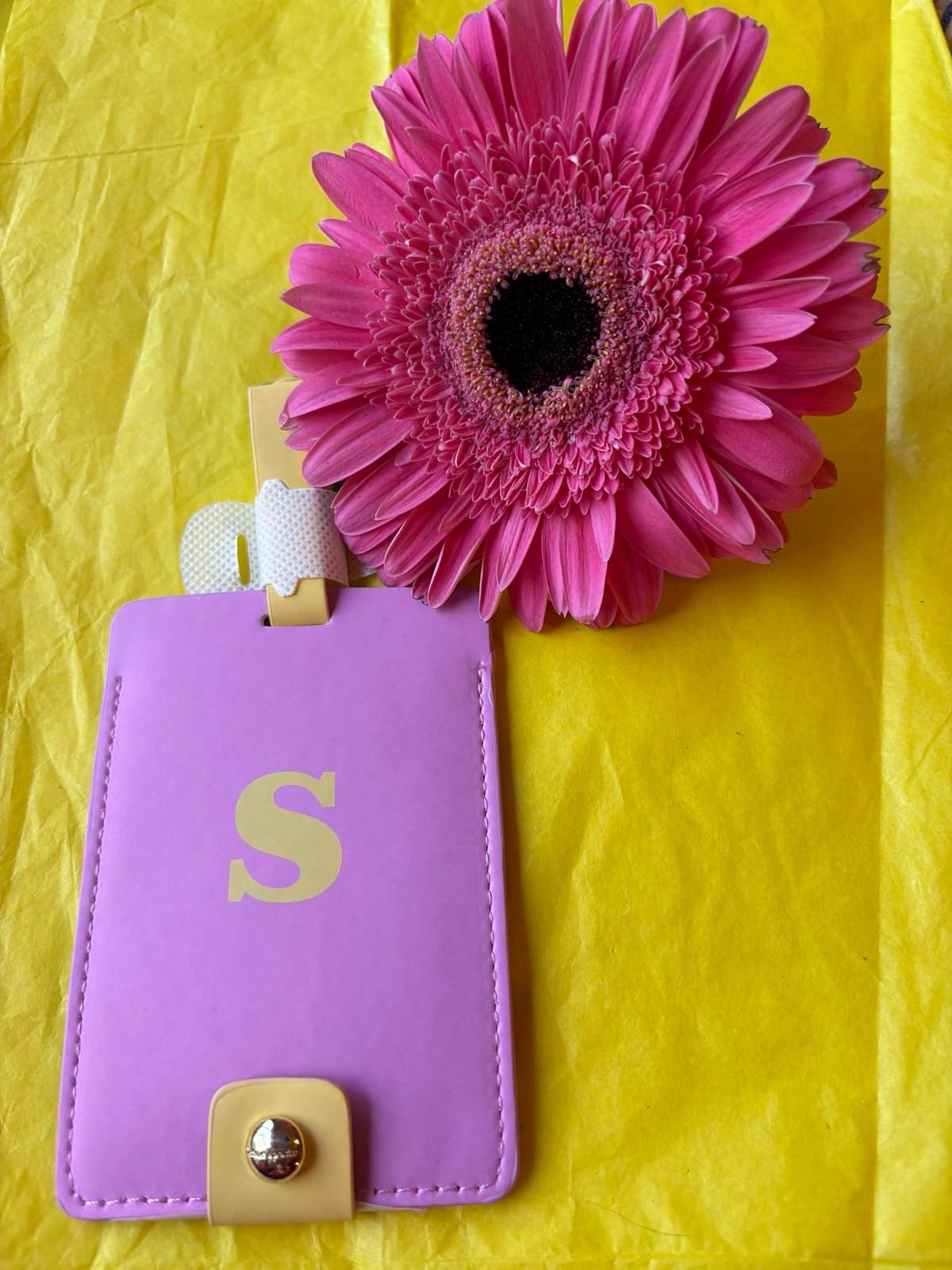 KATE SPADE JUST MINE INITIAL COLLECTION TAG S