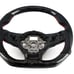 VW GOLF GTI Forged Carbon Wheel Performance Leather with Red stitch