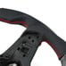 VW GOLF GTI Forged Carbon Wheel Performance Leather with Red stitch