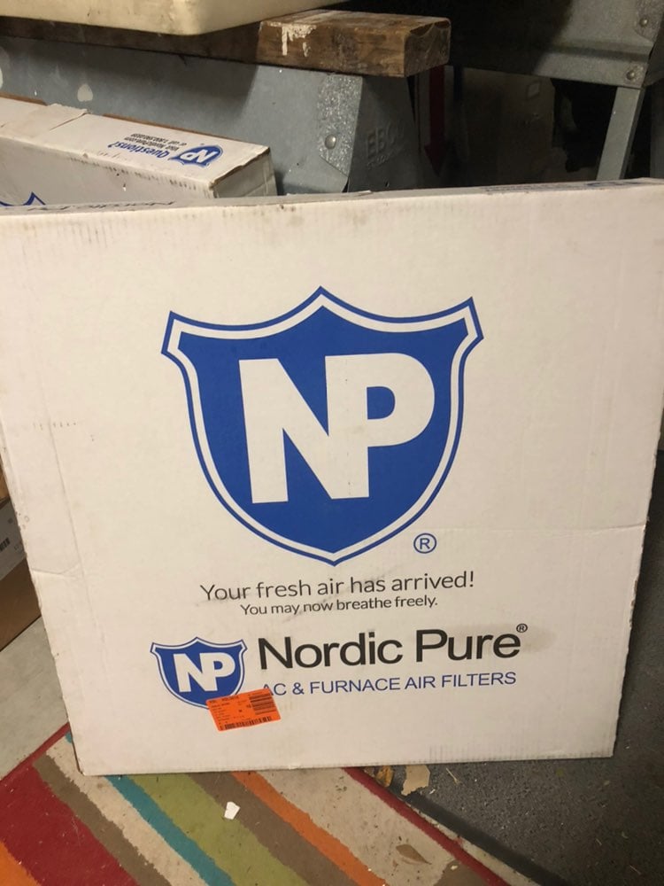 Nordic Pure AC Furnace Air Filters- 6