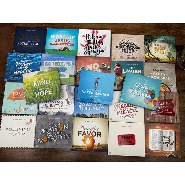 Joseph Prince Lot of 23 Audio books on CD Ministries Christian Self Help God
