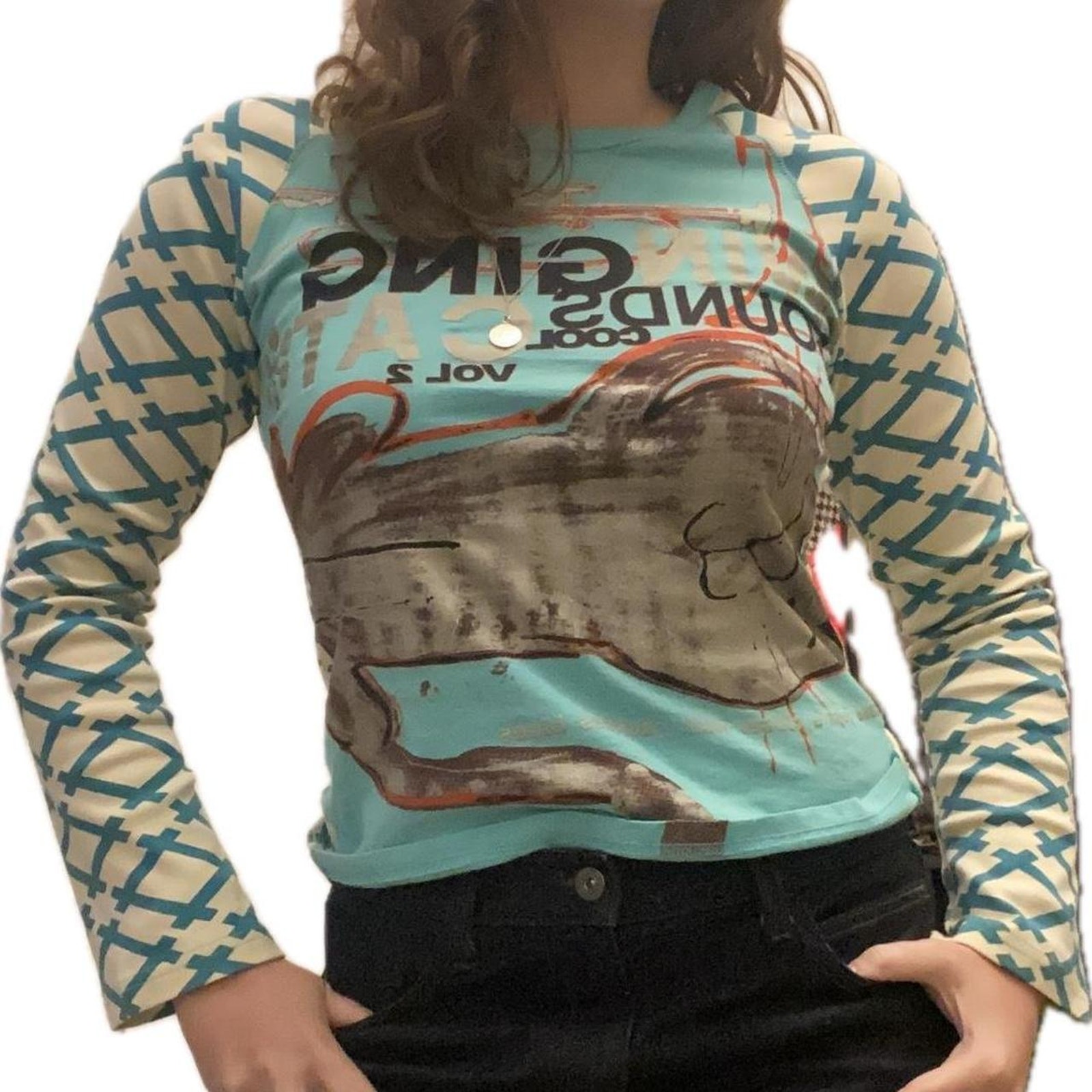 Custo barcelona cat longsleeve with