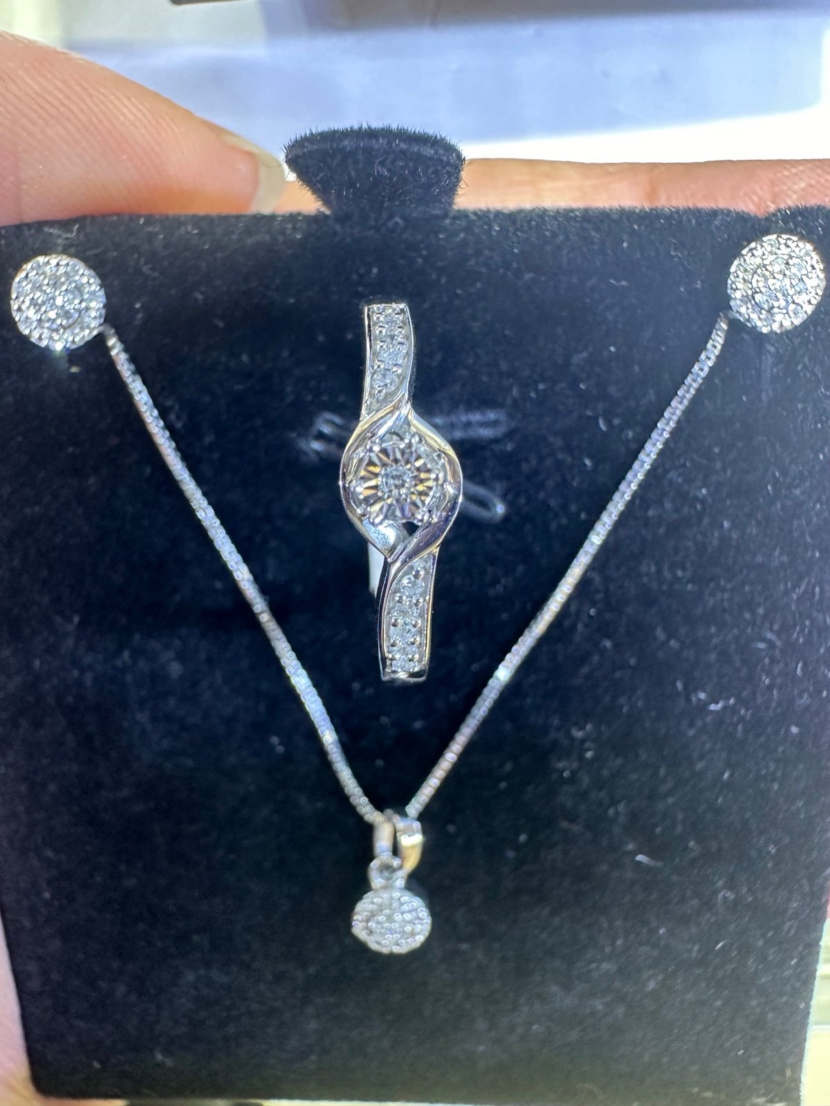 Real Diamond Set of 3 pieces