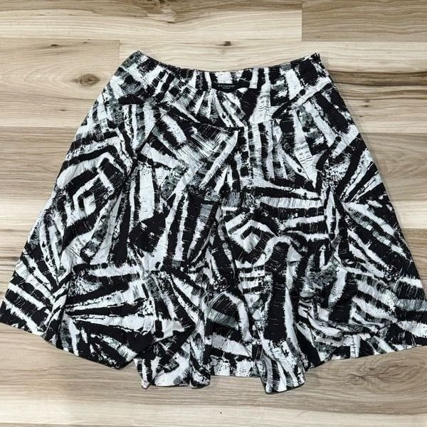 Sandro Sportswear Black White Circle Skirt Women’s 6