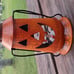 Halloween Pumpkin Rustic Lantern with Handle, Metal