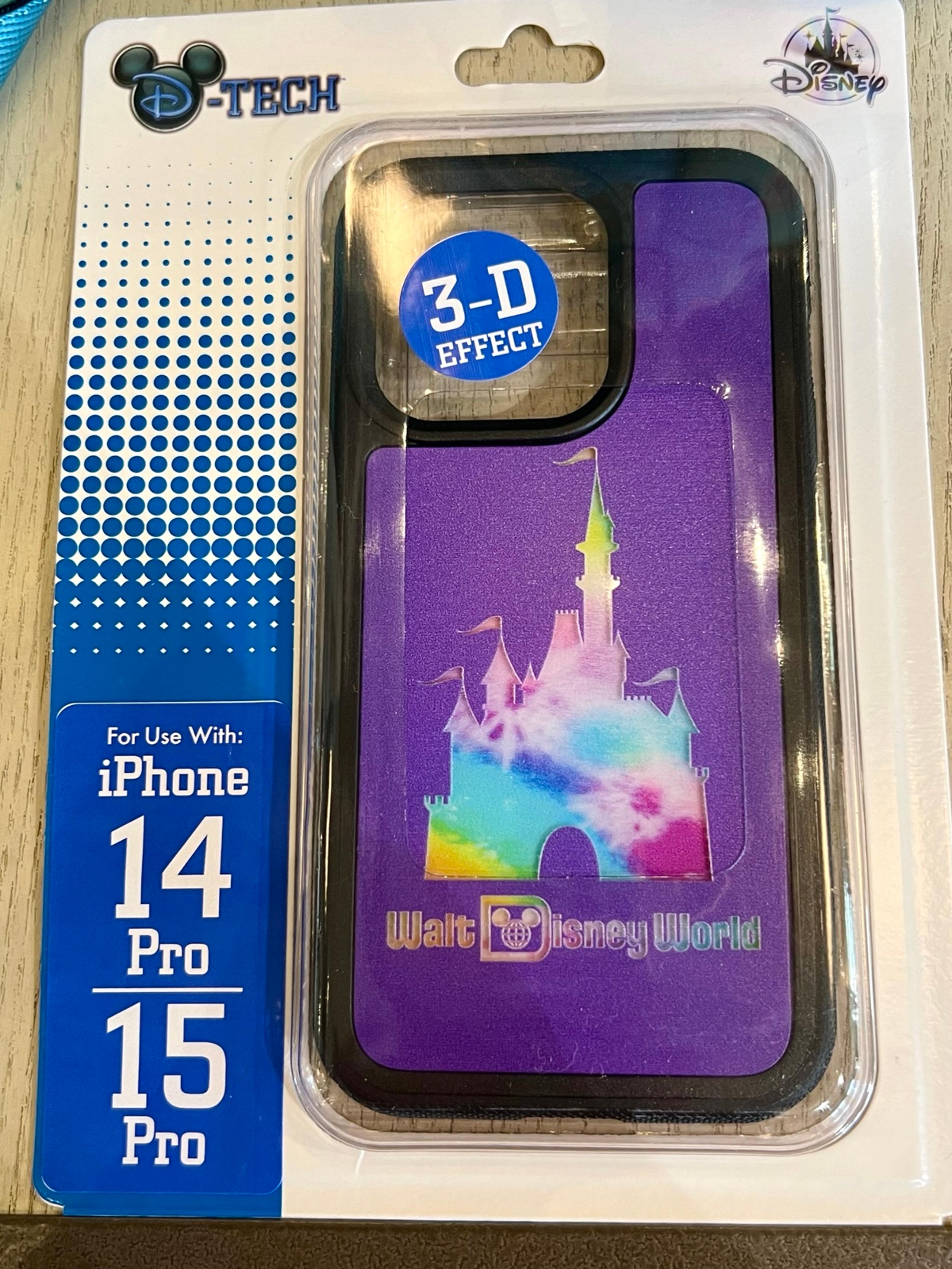 2024 Walt Disney World Tie-Dye Castle iPhone 14 Pro/ iPhone 15 Pro