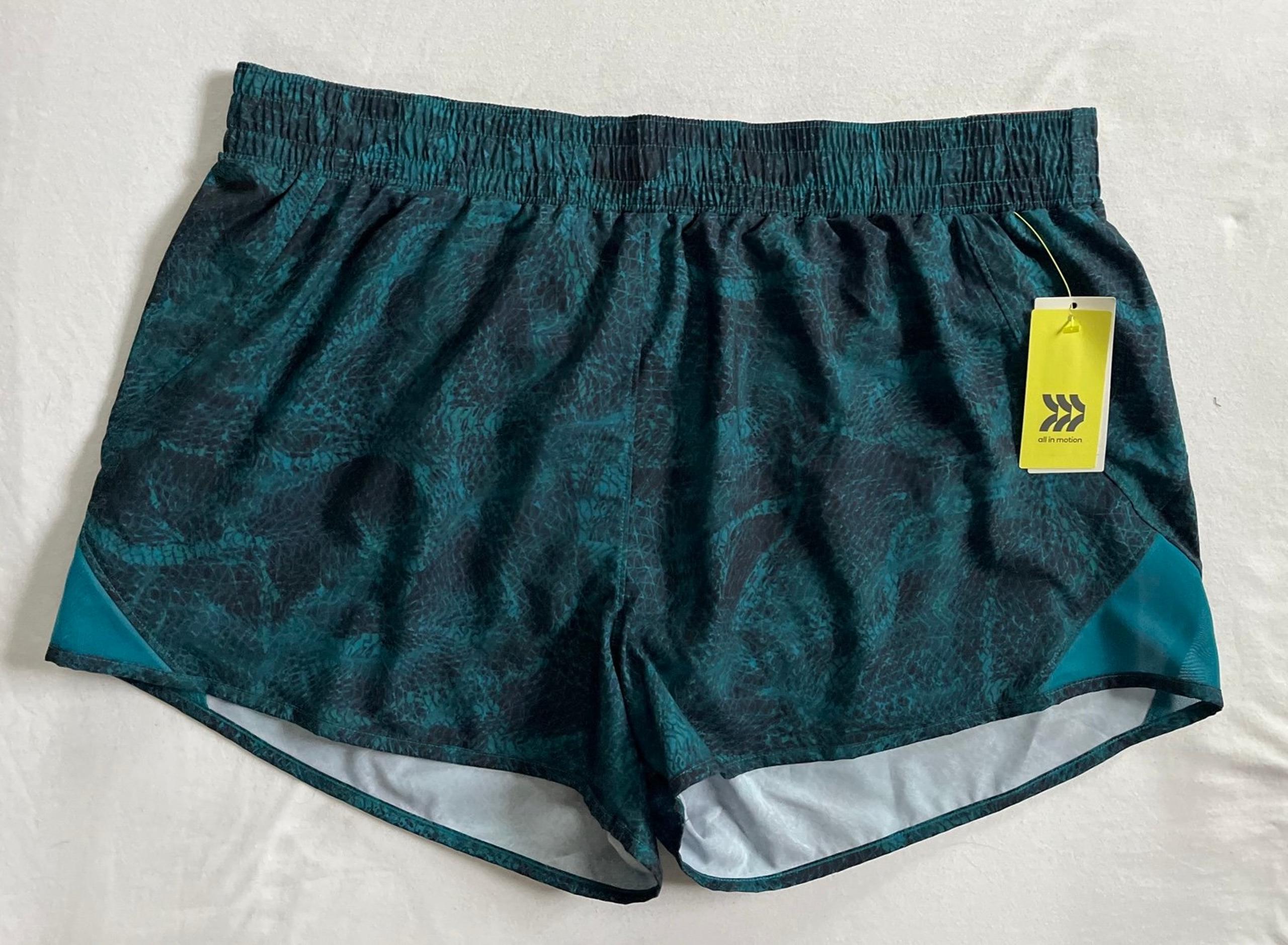 NWTG/All in Motion unisex running shorts/ XXL/ inside pocket/ attached brief