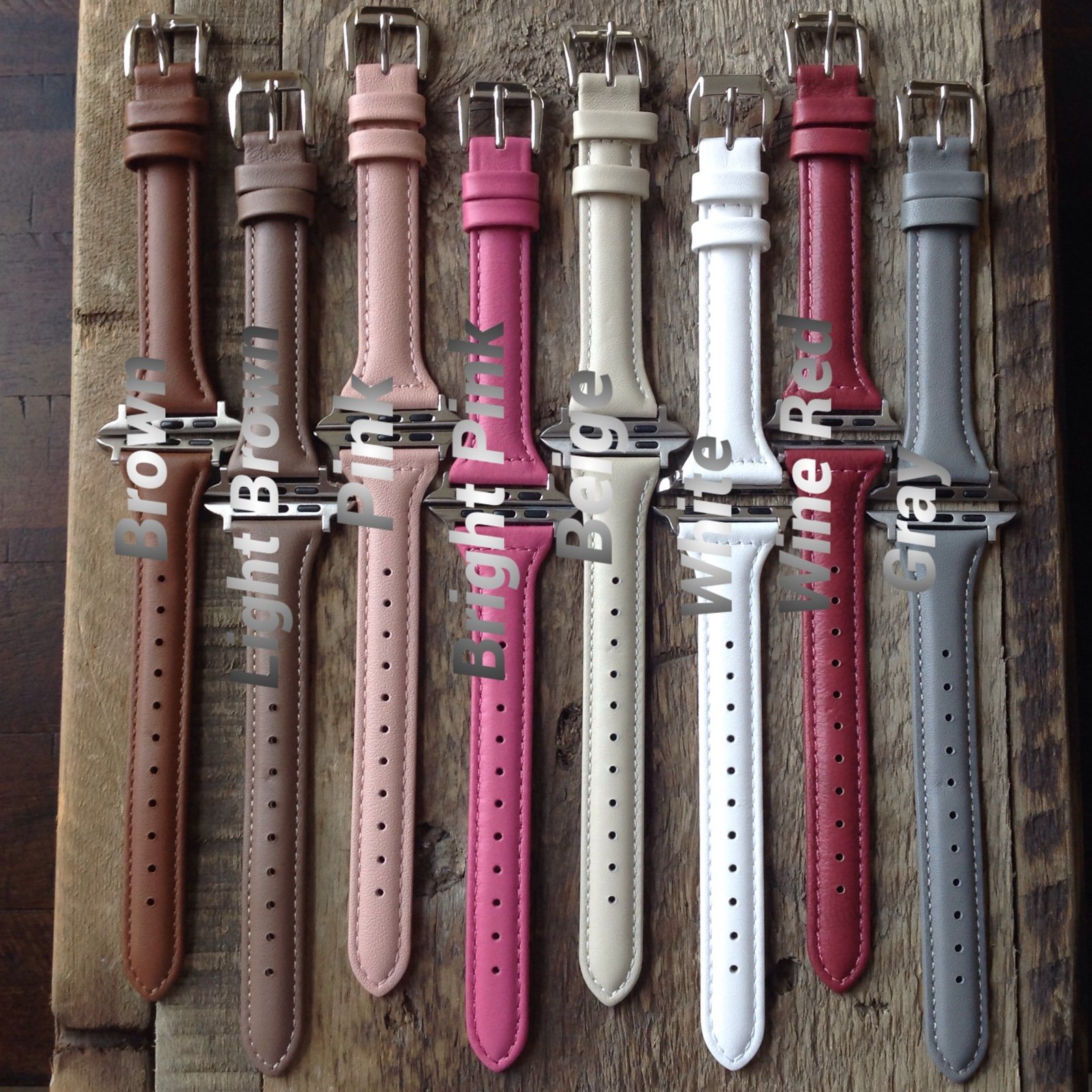 Leather Apple Watch bands