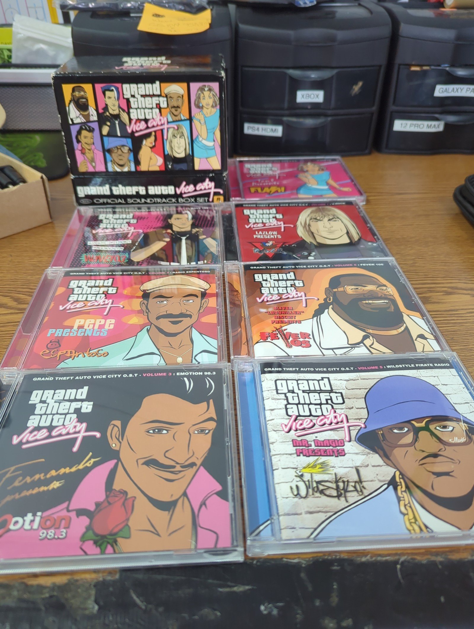 Grand Theft Auto Vice City soundtrack box set