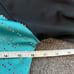 New black Lycra hombre sparkle gymnastics tumbling competition leotard sz XL