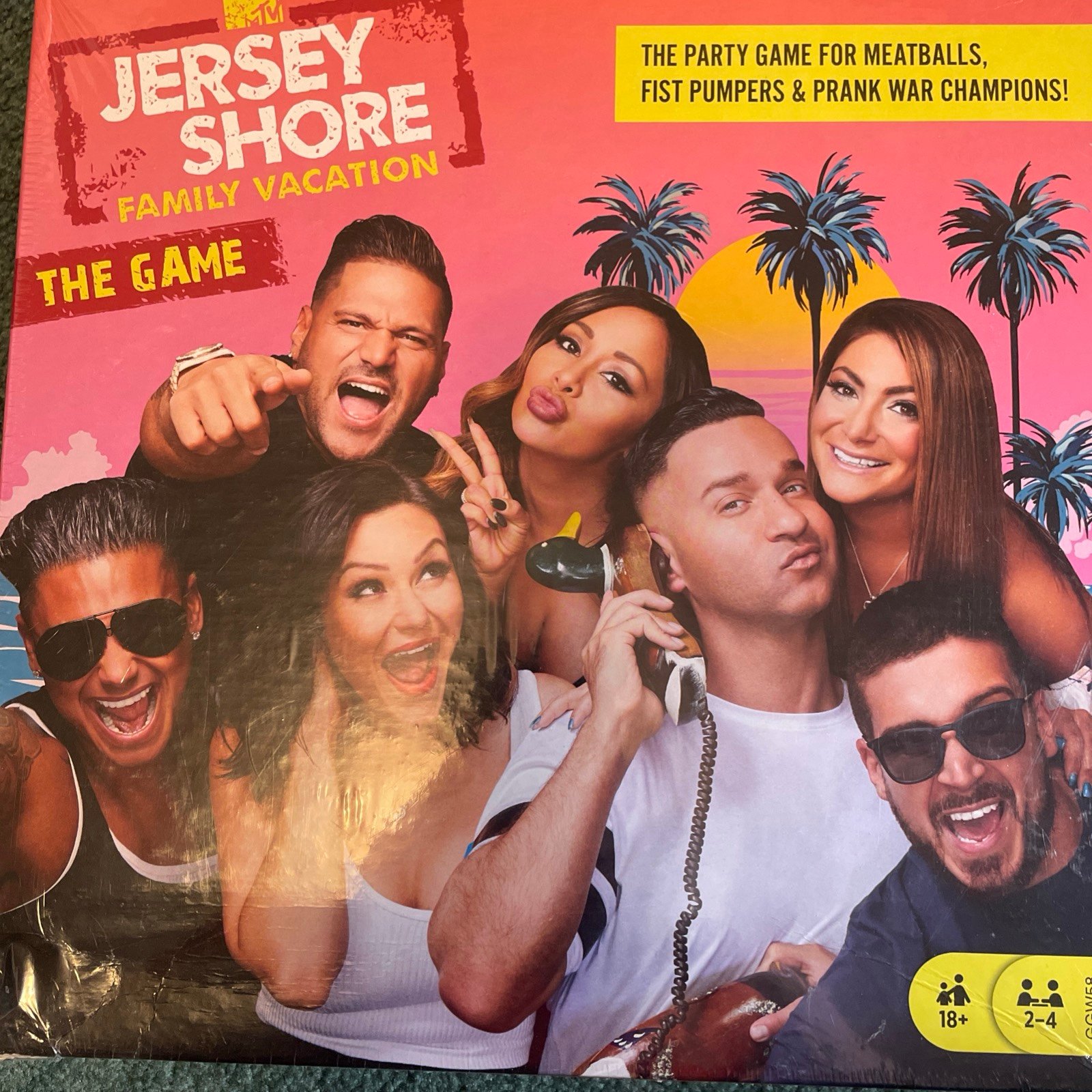 Jersey Shore The Board Game