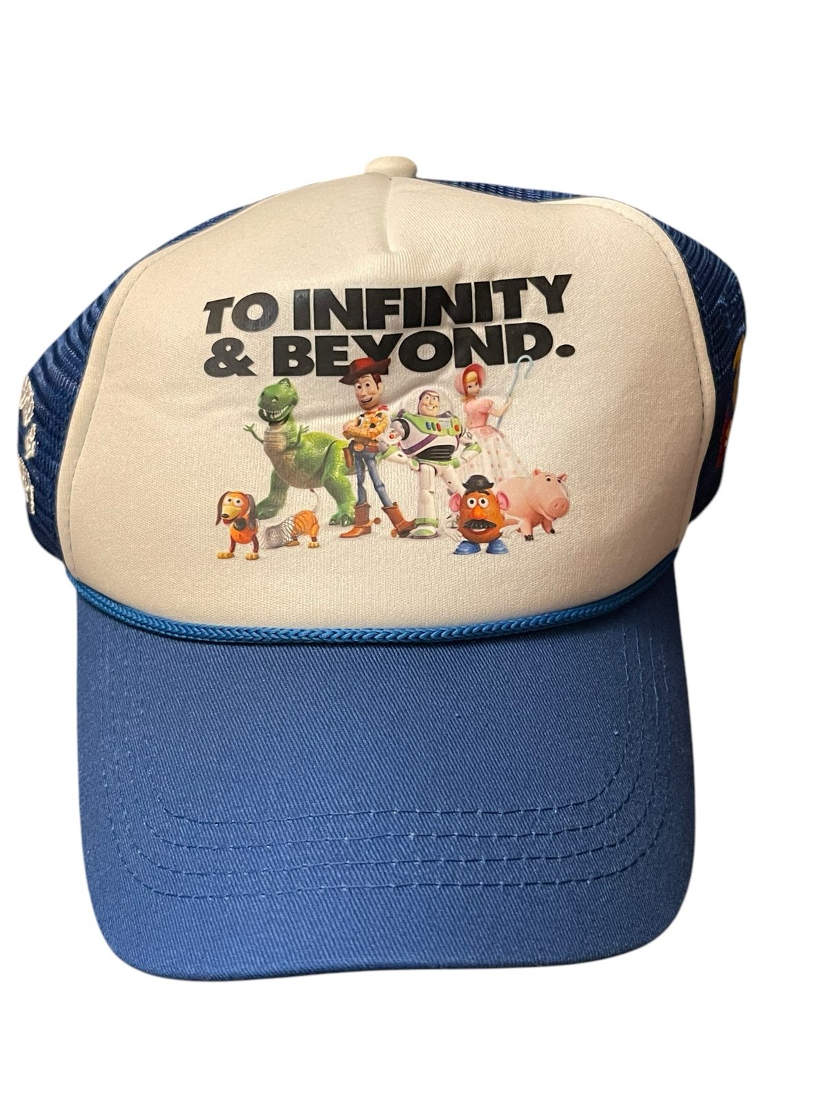 Pixar Toy Story To Infinity and Beyond Trucker Mesh Hat by MadHappy