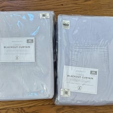 Pottery Barn Teen Blackout Ombre Lavender Curtains