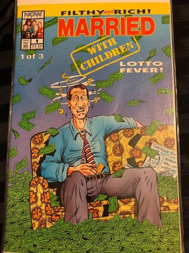 Married With Children Lotto Fever Comic Book 1994