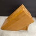 Cutco Homemaker 10 Slot Knife Set Block Honey Oak Wood.