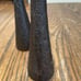 Handcrafted Iron Candle Holders With Rings, Set Of 2 With Beeswax Candles