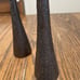 Handcrafted Iron Candle Holders With Rings, Set Of 2 With Beeswax Candles