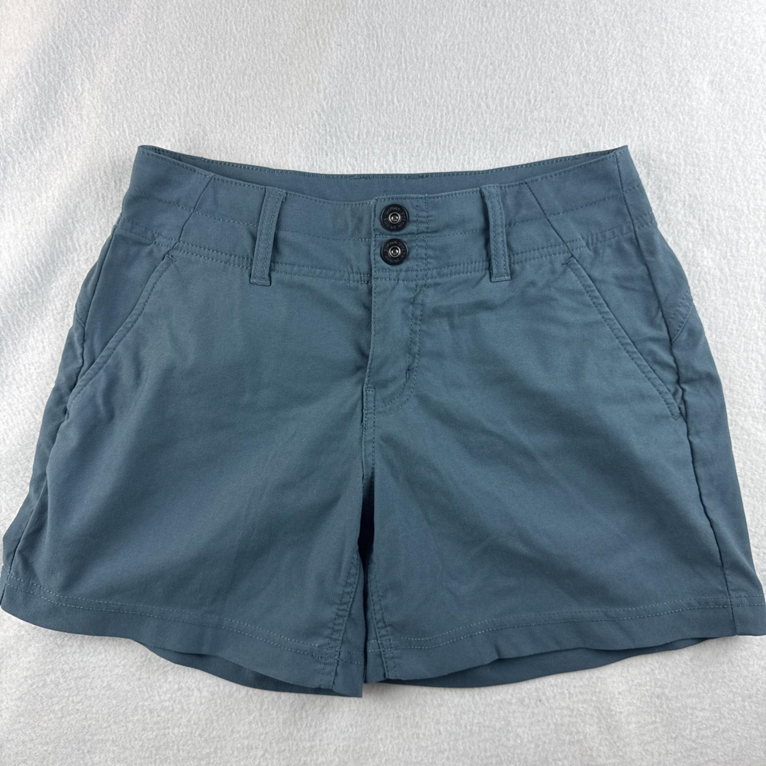 Prana Blue Chino Short Women's Size 2